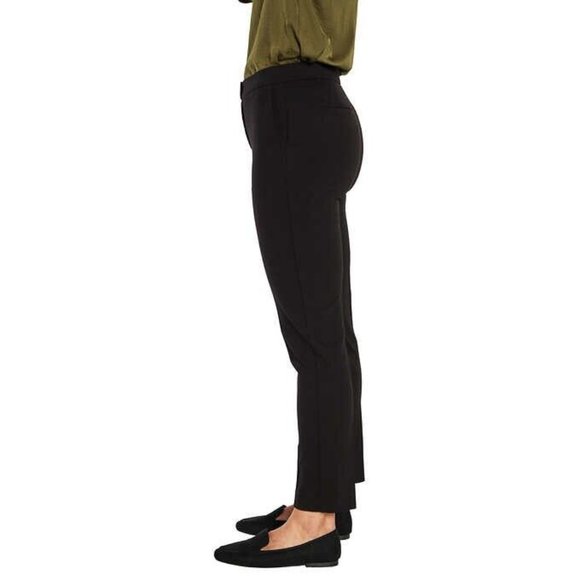 NWT Banana Republic Women's Ponte Stretch Pants Black Size 14 $80 11HL141 - Picture 3 of 4
